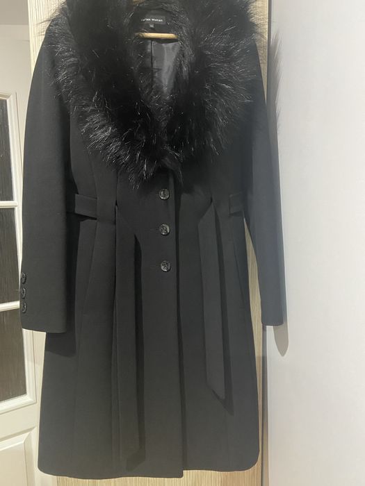 Płaszcz czarny Zartex rozm 38