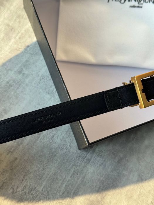 Ремінь шкіряний Yves Saint Laurent . Ремень YSL . У наявності!!