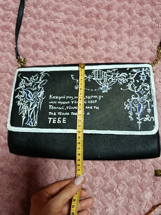 Сумочка H&M з розписом hend made