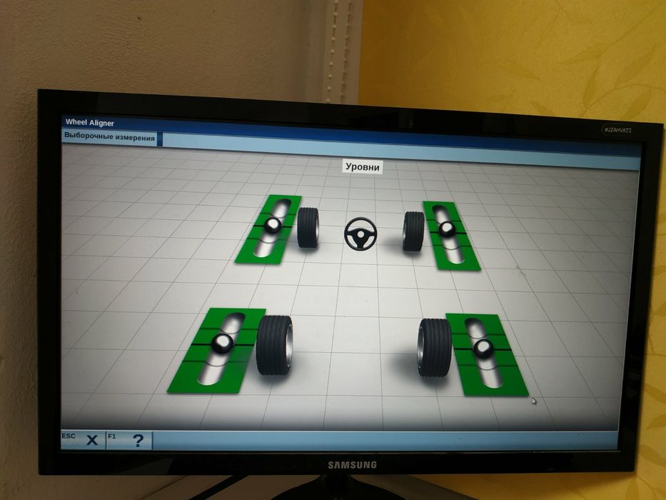 Стенд розвал схождения Bosch FWA 4430