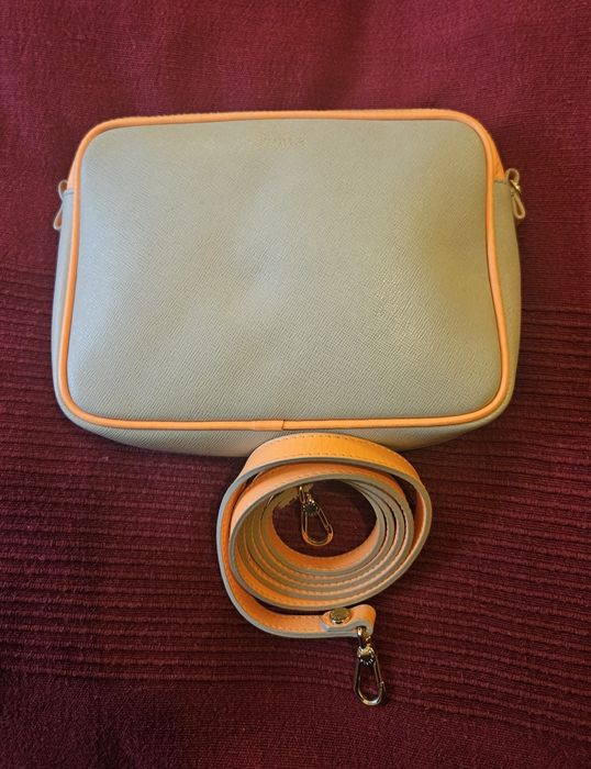 Unikatowa torebka Furla skóra saffiano