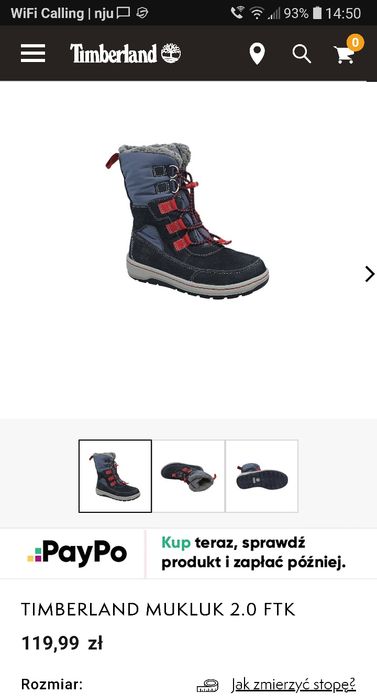 Śniegowce Timberland Mukluk 2.0 FTK buty zimowe