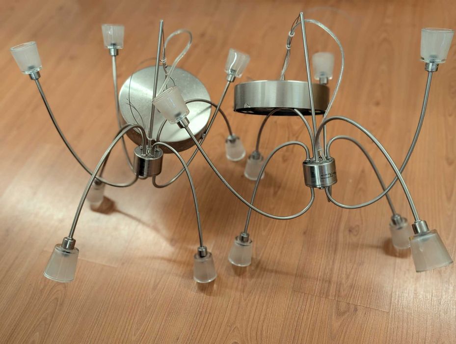 Conjunto 5 candeeiros com lâmpadas/leds (IKEA, Outros)
