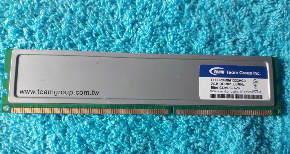 Оперативна память Team Elite ddr3 2gb 1333 mhz ОЗУ RAM с радиатором