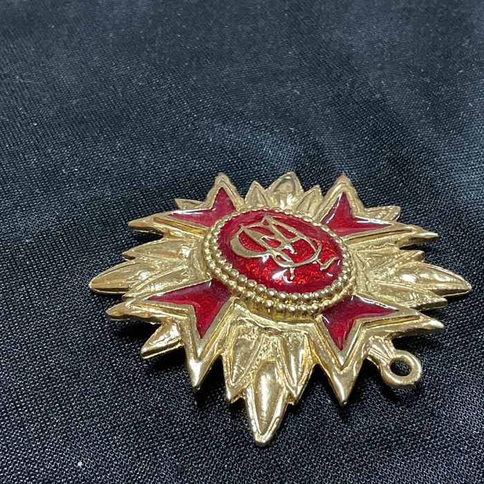 Medalha pendente peça vintage 5,5 cm