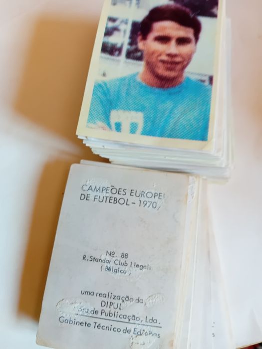 Cromos antigos futebol  ( recuperados )