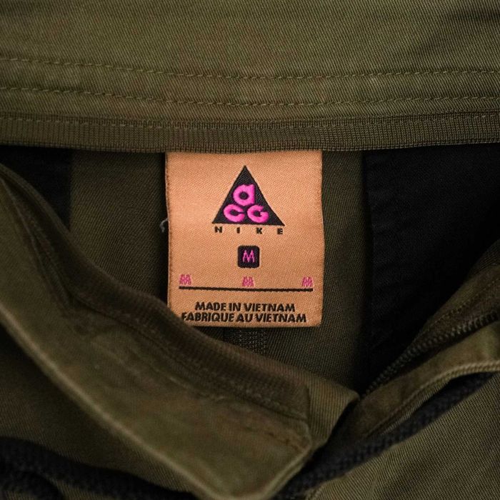Nike Lab ACG SS18 Woven Multi Pocket Ninja Khaki Cargo Pant