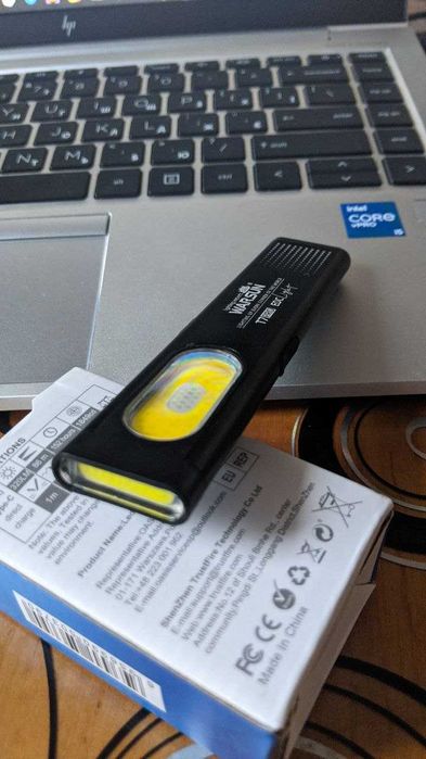 Ліхтарик наключник TrustFire minix 320lu червоне і біле світло