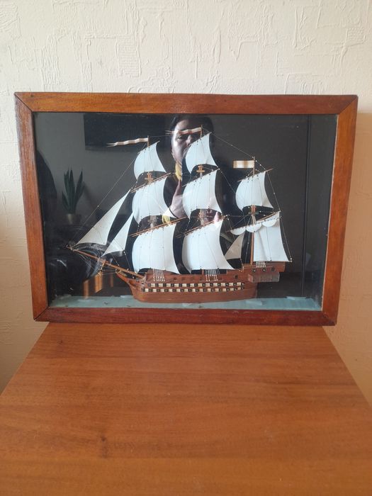 Панно на стену парусник