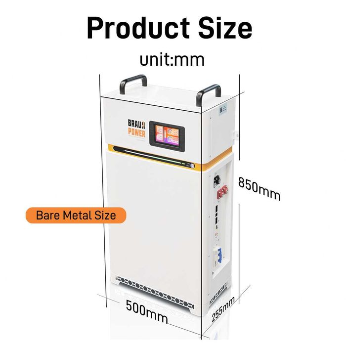 Magazyn Energii Braun Off-Grid 48V 314Ah 16KW LIFEPO4 LFP QQ7 Bogdan