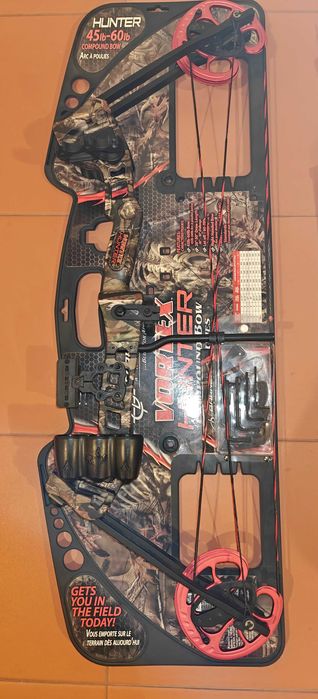 Arco Barnett Compound bow 45 a 60 lbs + Saco + Aljava + 10 flechas