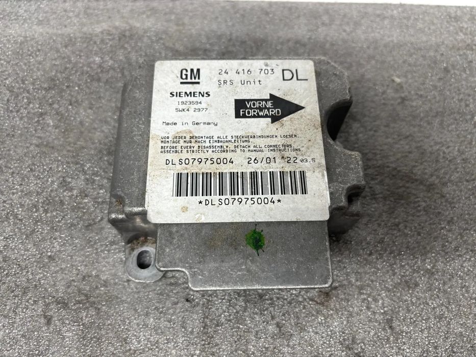 Centralina airbag OPEL Astra G Caravan (F35_)