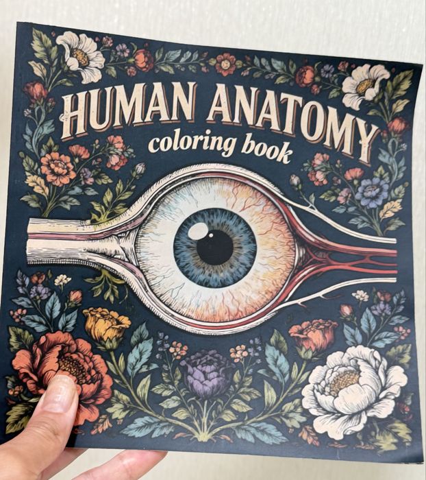Розмальовка Human anatomy
