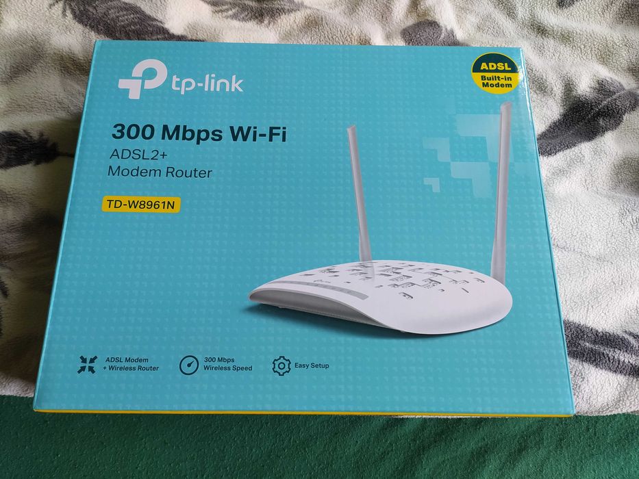 Router TP-Link TD-W8961N / 300 Mbps Wi-Fi