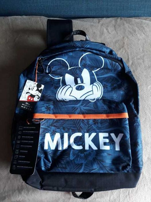 Mochila Disney Michey para PC, Tablet, Viagem, Roupa, Escolar, etc NOVA e selada