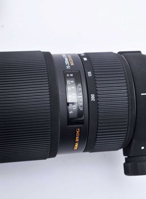 Sigma 70-200mm 2.8 II Apo DG HSM encaixe Nikon F ou Z com adaptador FTZ