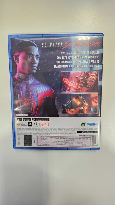 Jogo PS5 Seminovo - Acção Spider-Man Miles Morales