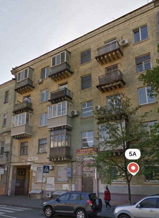 Продаж комерційного приміщення Київ Бульварно-Кудрявська, 5а Центр Вихід на центральну вулицю