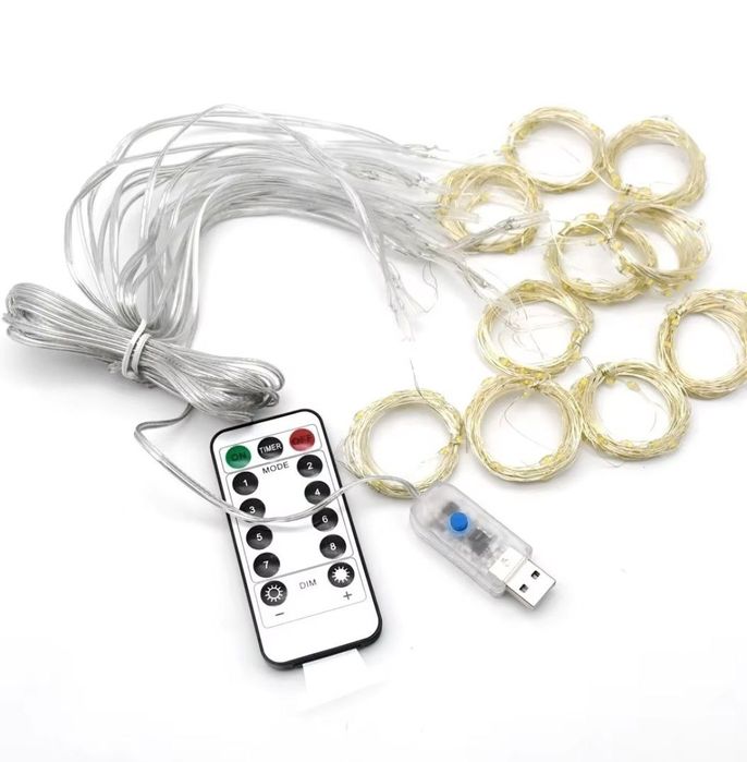 Гірлянда-штора, 3×2; 3×3.