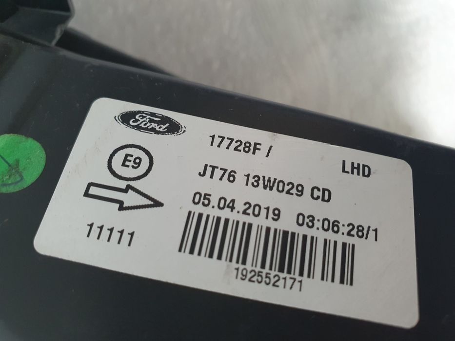 Lampa Ford Transit Courier Turneo prawa EUROPA