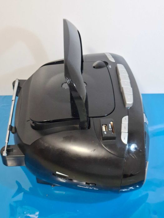 Aparelhagem Rádio + CD + Cassetes, entrada USB e SD Card, dá um som fantástico