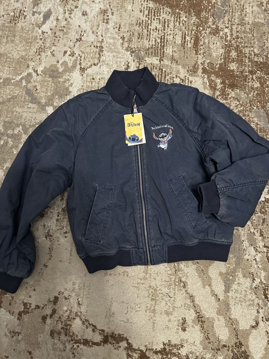 Бомбер zara курточка stich на лсінь стильна 12-13 р 156 см