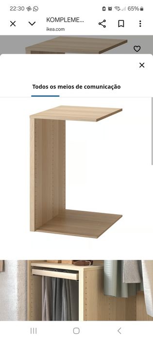 Komplement ikea divisor  para Pax