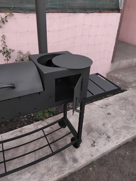 Мангал  4мм с печкой