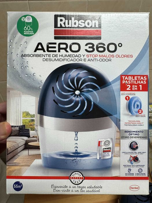Rubson Aero 360º - Desumidificador autónomo