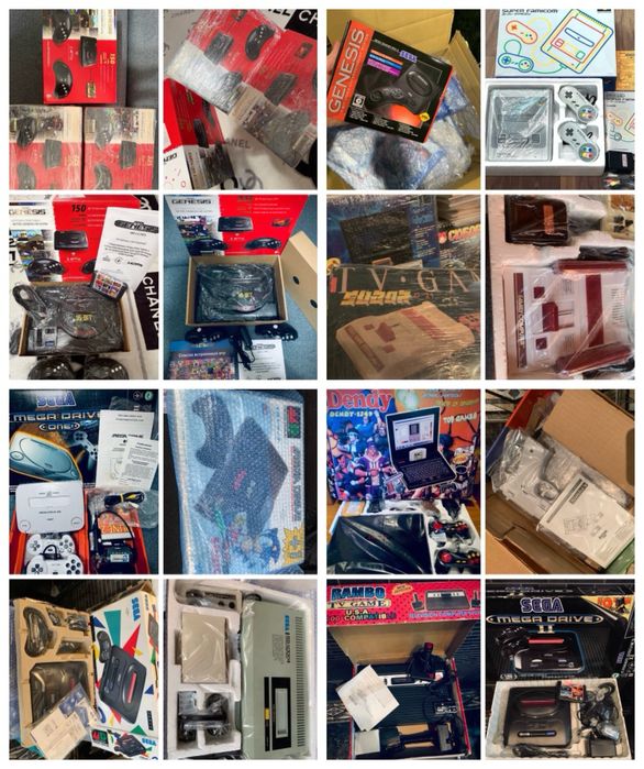 Коллекционные Игровые Приставки Dendy,Subor,Lifa,Haili,Sega,Nintendo!