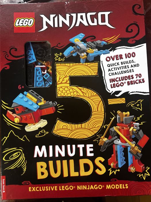 Книжка Lego Ninjago 5 Minute Builds
