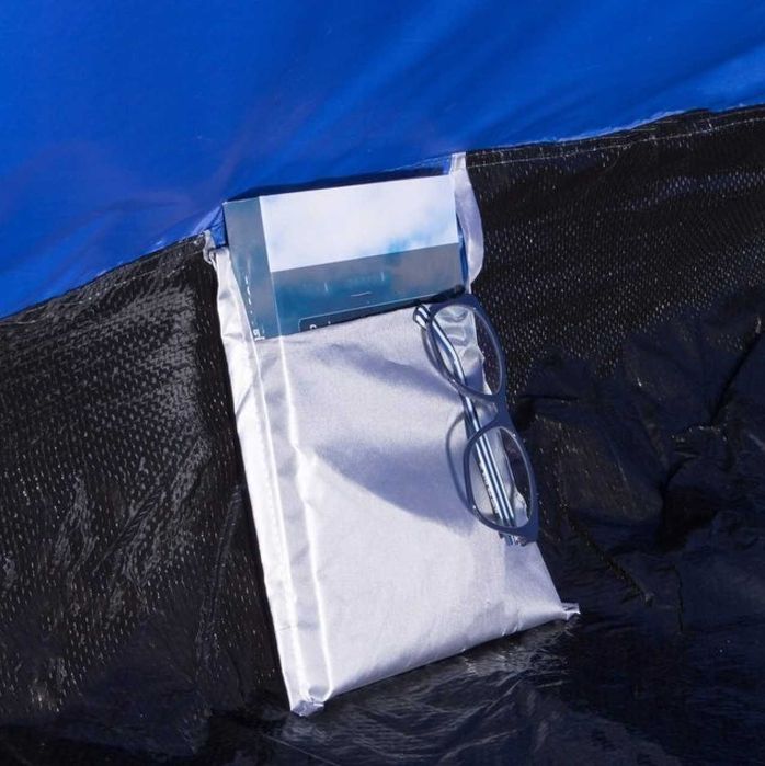 Nowy 2w1 Mocny Namiot Turystyczny Rodzinny Kempingowy 4 osobowy+GRATIS