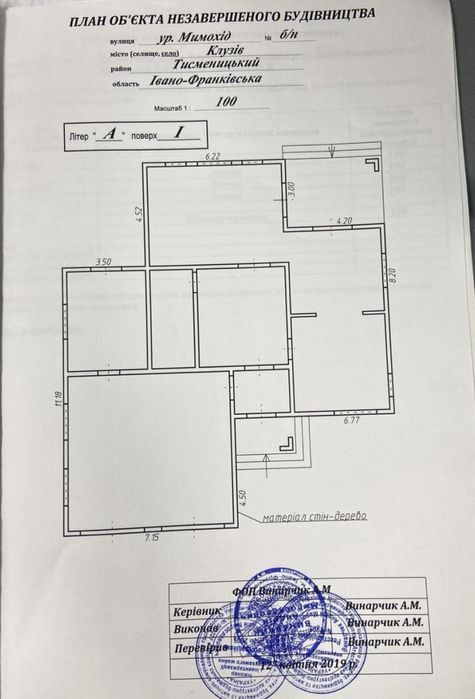 Продаж / Будинок / ур.Мимохід, Клузів