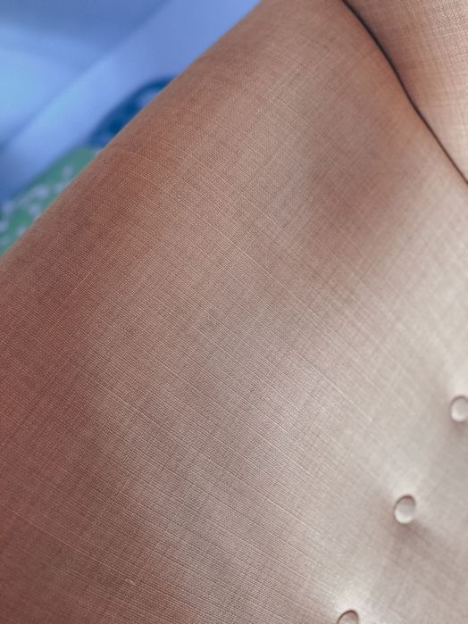 Fotel Ikea musztardowy uszak