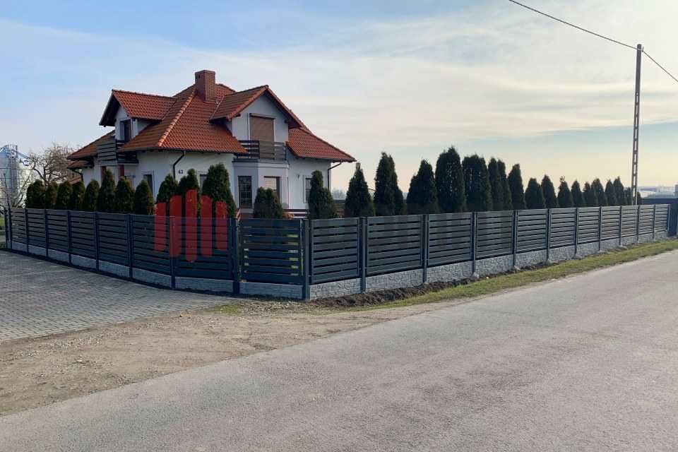 Bramy dwuskrzydłowe przesuwne furtki przęsła frontowe palisada panel