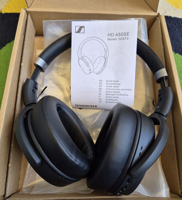 Auscultadores Phones Bluetooth Sennheiser HD 450SE BT Wireless Cancela