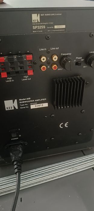 Sprzedam subwoofer KEF model 20 B