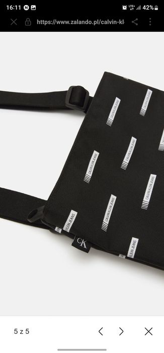 Nova saszetka Calvin Klein z metkami tanio