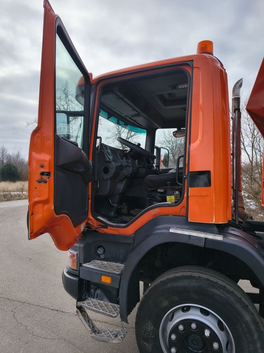 Scania 360 8x4 specjalny wywrotka kiper hydroburta meiller super stan