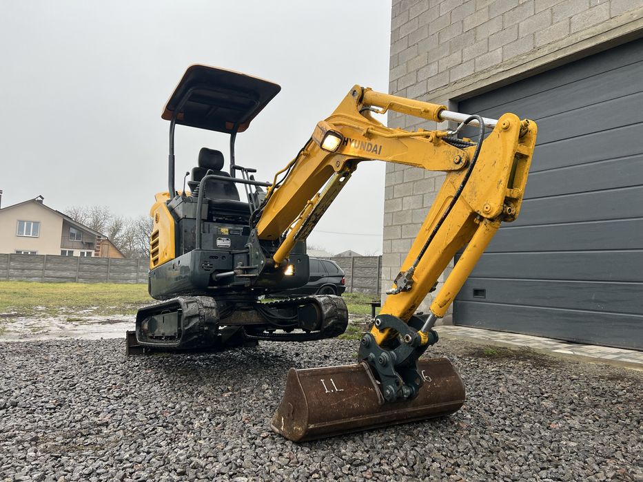 міні ескаватор hyundai robex 16 9