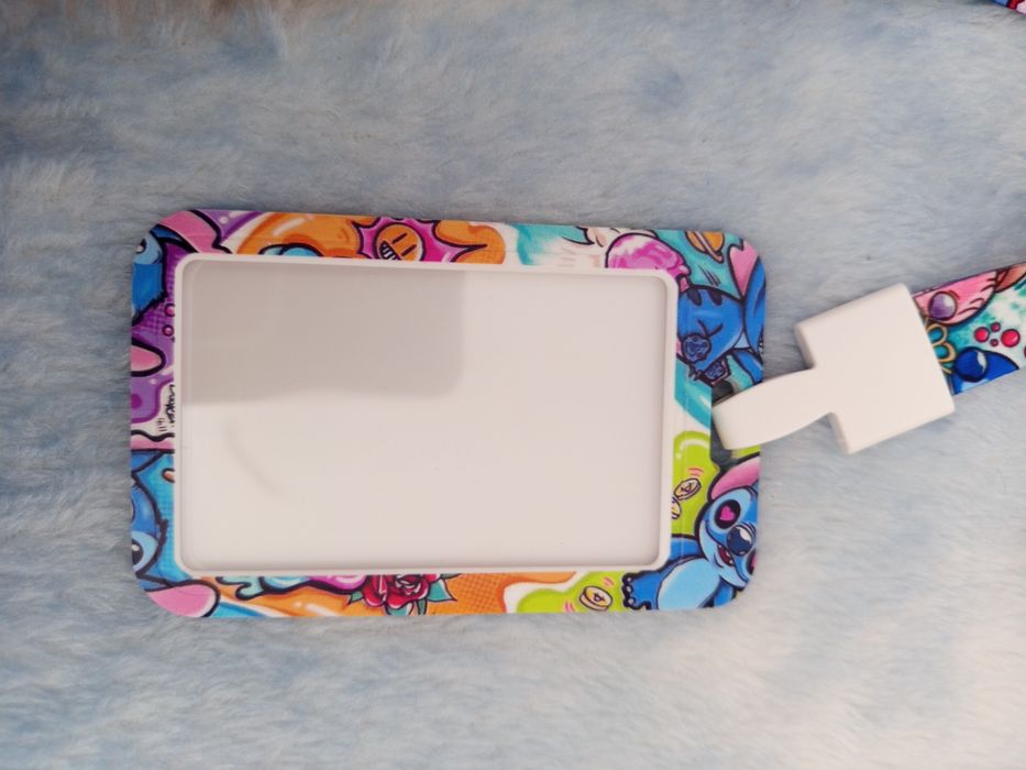 Porta cartões do Stitch.