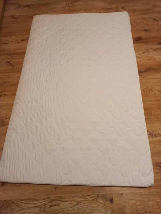 Nakładka utwardzająca 2xKOKOS 120x190, H4, Topper naturalny