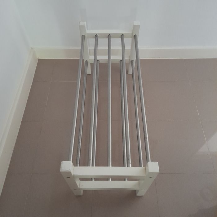 Sapateira madeira metal forte