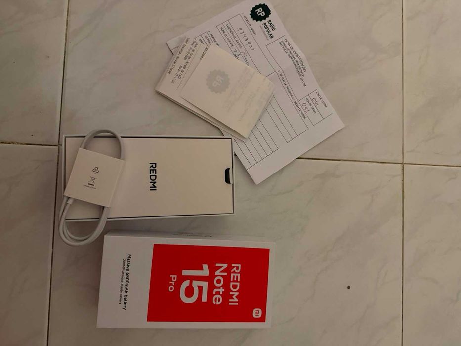 Redmi Note 15 Pro (Novo, sem uso)