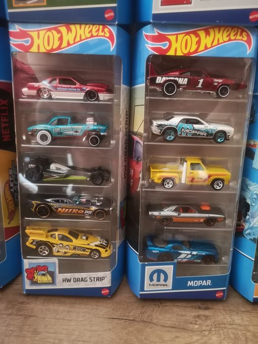 Hot wheels zestaw 5 aut