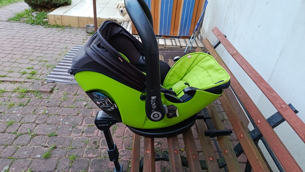 Nosidełko, fotelik samochodowy z bazą ISOFIX kiddy Evolution pro 2
