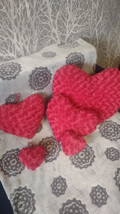 Poduszka w kształcie serca