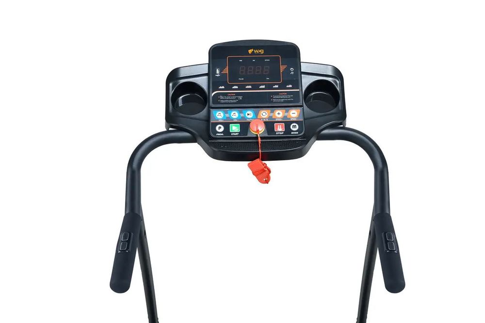 Бігова доріжка-H101 з дисплеєм, USB, AUX та 12 програмами тренувань