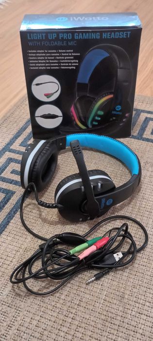 Fones Light Up Pro Gaming Headset