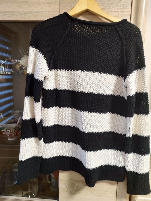Sweter damski w paski M